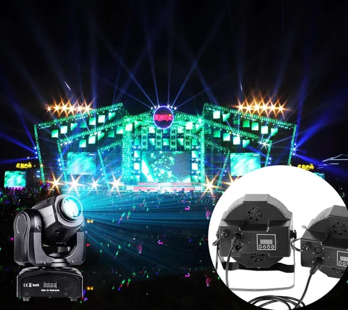 Miniatura 7 de SinLoon DMX 512 Cable de luz de escenario XLR macho 5 pines macho a XLR hembra 3 pines con conectores metálicos para iluminación de escenario