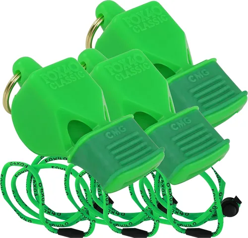 Miniatura 9 de Fox 40 Paquete de 3 cordones clásicos CMG con cordón separable Naranja