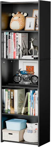 Miniatura 12 de SUPER DEAL Estantería Abierta de 12 Compartimentos, Gabinete de Almacenamiento de 47 Pulgadas de Ancho, Estanterías Cúbicas de Madera para Libros
