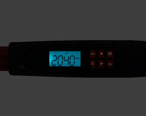 Miniatura 7 de ARES 43001 - Llave de torsión electrónica digital de 1/2 pulgada - 25.1-250.8 pies/lb (30-340 Nm) - Cabezal sellado reversible - El sistema