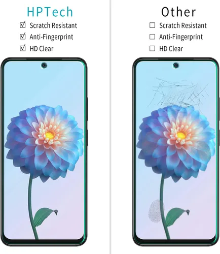 Miniatura 2 de Protector de pantalla de vidrio templado diseñado para Xiaomi Redmi Note 11, Redmi Note 11S 4G, Xiaomi Poco M4 Pro 4G, antiarañazos, sin burbujas