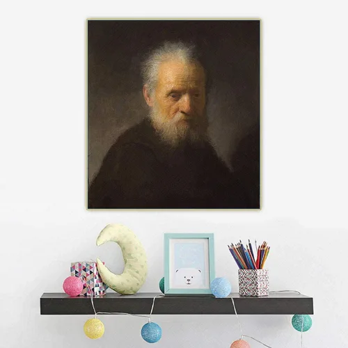 Miniatura 27 de Rembrandt - Kit de pintura de diamantes para adultos, 5D con taladro redondo completo, kit de pintura de diamantes para decoración del hogar