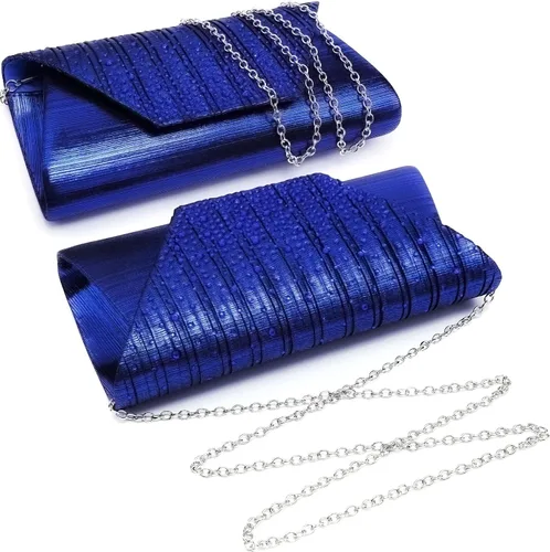 Miniatura 2 de Dasein - Bolsos de mano para mujer, para bodas, carteras para fiestas, bolsos de mano tipo clutch para cócteles, graduación, formales con strass