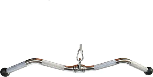 Miniatura 5 de Accesorio para máquina de cable LAT Barra de rizos desplegable Mancuerna giratoria, Accesorio de cable para múltiples ejercicios, Barra de presión