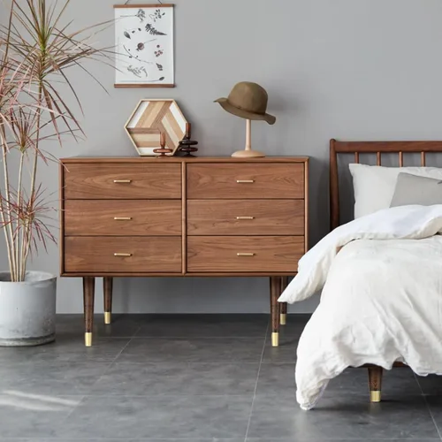 Miniatura 5 de ALAMHI Patas de madera para muebles de 16 pulgadas – Patas de mesa auxiliar – Pies de repuesto para patas de mediados de siglo para patas para mesa