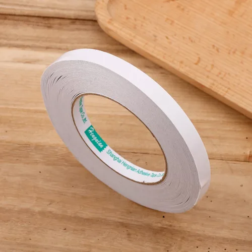 Miniatura 3 de NQEUEPN Cinta de tela de doble cara, 1/2 pulgada x 200 pies, sin costura, cinta adhesiva de tela para pared, pisos, alfombras, ropa, vestidos