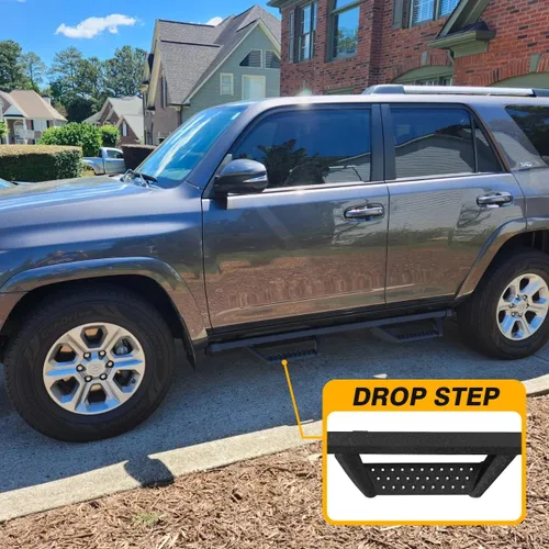 SMANOW Estribos compatibles con Toyota 4Runner 2010-2024 (sin faldones laterales), (excepto 10-13 Sr5 y 10-24 Limited & 20-22 Nightshade Edition y