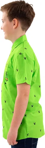 Miniatura 3 de Minecraft Camisa Creeper con botones para niño