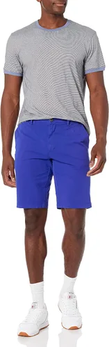 Miniatura 4 de Goodthreads Pantalones cortos chinos ajustados de 11 pulgadas sin pinzas cómodos elásticos para hombre