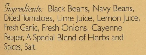 Miniatura 2 de variación salasa (salsa de frijoles blancos y negros)