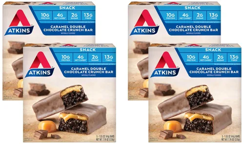Miniatura 15 de Atkins Galletas de proteína crocantes, 305405, Peanut Butter, 1