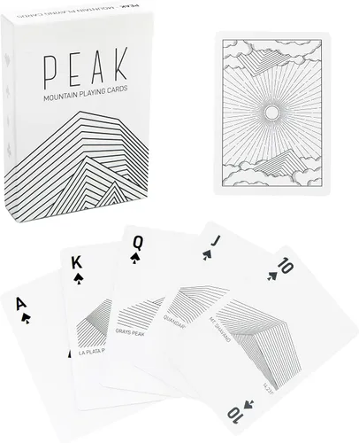 Miniatura 3 de Stellar Factory Peak: Cartas de jugar de la Montaña