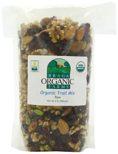 Braga Organic Farms Mezcla de frutos secos, 2 libras