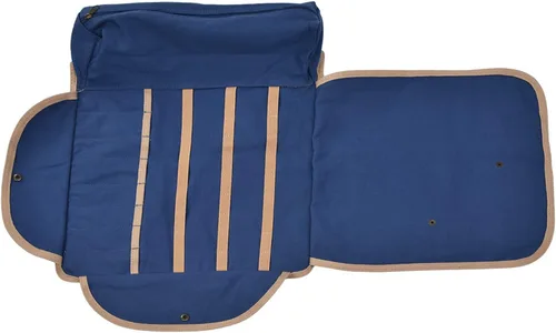 Miniatura 3 de Alvinlite Bolsa de camarero de viaje con correa para el hombro, juego de utensilios de bar portátil, bolsa enrollable para almacenamiento, viajes