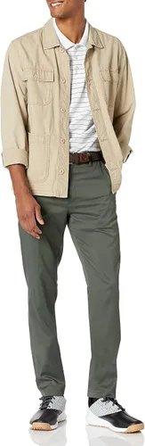 Miniatura 5 de Tienda Essentials Pantalón de golf para hombre, entallado y elástico