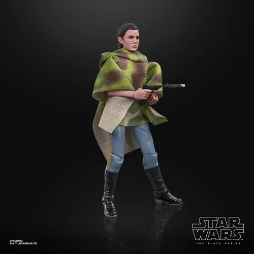 Miniatura 6 de STAR WARS The Black Series Princess Leia Organa (Endor) - Figura coleccionable de 6 pulgadas a escala de Return of The Jedi, a partir de 4 años
