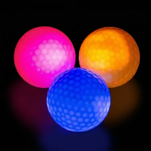 Miniatura 7 de THIODOON Glow in The Dark LED Balls - 7 Colors, No Timer, Easy On/Off, 6 Pack for Night Golf