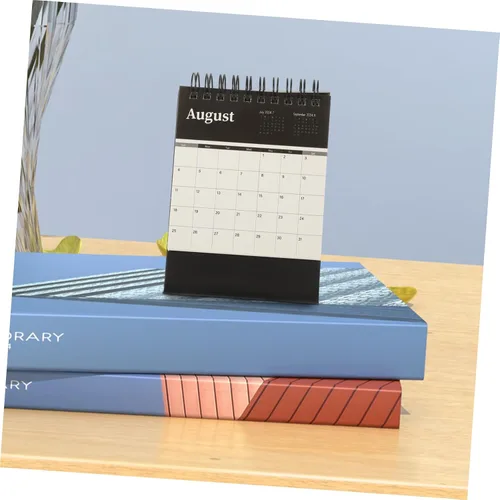 Miniatura 5 de TEHAUX Cuaderno de notas 2024, bloc de notas, decoración de escritorio, calendario pequeño, suministros para el hogar, uso diario, calendario