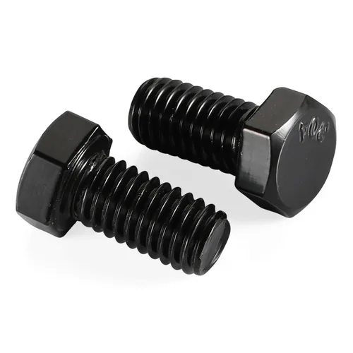 Miniatura 8 de Tornillos hexagonales de cabeza hexagonal de 1/4-20 x 1, acabado negro 18-8, rosca gruesa UNC totalmente roscada, 20