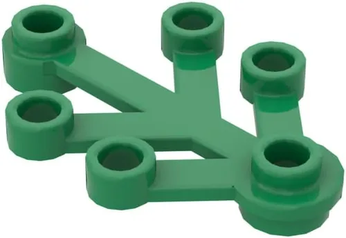 Piezas clásicas de construcción a granel hojas de árbol de 4 x 3, 100 piezas de ramas de árbol verdes/hojas piezas y piezas, compatibles con Lego
