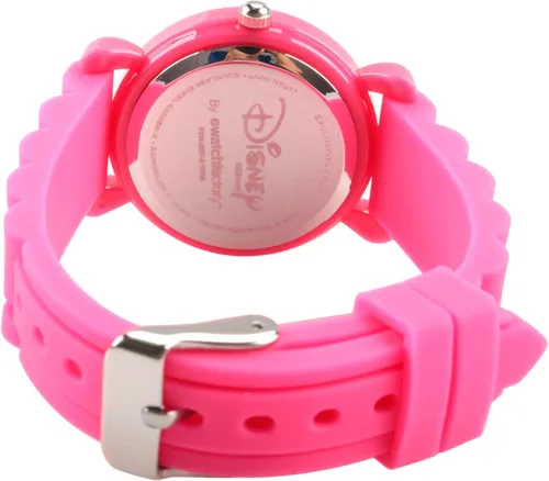 Miniatura 2 de Disney Minnie Mouse - Reloj analógico de cuarzo para niños, Rosado