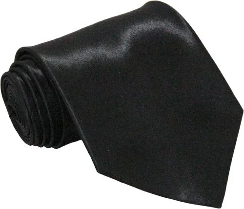 Miniatura 13 de Soophen corbata para hombre 3.75 pulgadas de color sólido