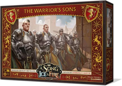 Miniatura 2 de CMON Juego de miniaturas de mesa de Canción de Hielo y Fuego The Warrior's Sons Unit Box – Fieles Guardianes de la Fe Militant! Juego de estrategia
