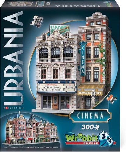 Miniatura 15 de Wrebbit3D Fire Station - Rompecabezas 3D Colección Urbania 285 piezas de rompecabezas Paisaje urbano encantador y único de una ciudad pequeña