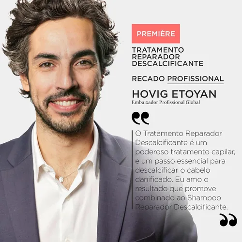 Miniatura 5 de Kérastase Premiere Tratamiento Pre-Champú de Reparación - Doble Acción para Cabello Más Fuerte, Repara Daños y Acumulación de Calcio, 93% Menos