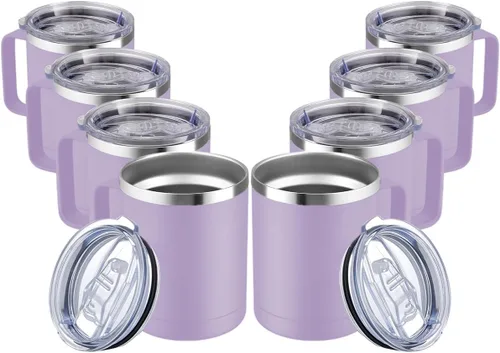 Miniatura 40 de MEWAY - Taza de café con asa, vaso térmico