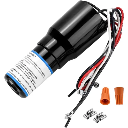 Miniatura 10 de URCO410 Kit de condensador de arranque duro 3 en 1 para refrigeradores, combinación de condensador de arranque de sobrecarga de relé de estado