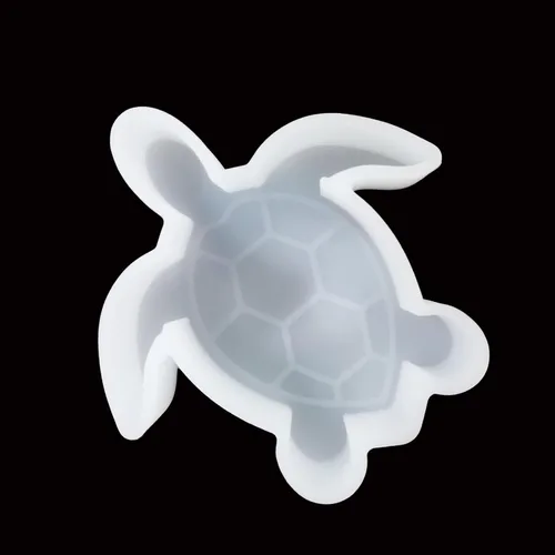 【300+ diseño opcional】 Fuehbur Land Turtle - Molde Freshie para automóvil, molde de resina epoxi de silicona con forma de animal, molde para hacer