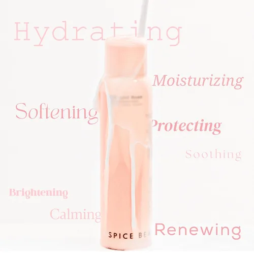 Miniatura 10 de Leche y rosa para el cabello y el cuerpo Spray corporal hidratante y perfume para el cabello con rosa, leche de cabra, manzanilla y lavanda