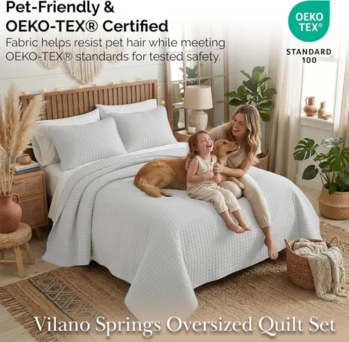 Miniatura 5 de Southshore Fine Living, Inc. - Juego de colcha tamaño queen, edredón tamaño full con 2 fundas de almohada a juego, edredón de microfibra suave y 13
