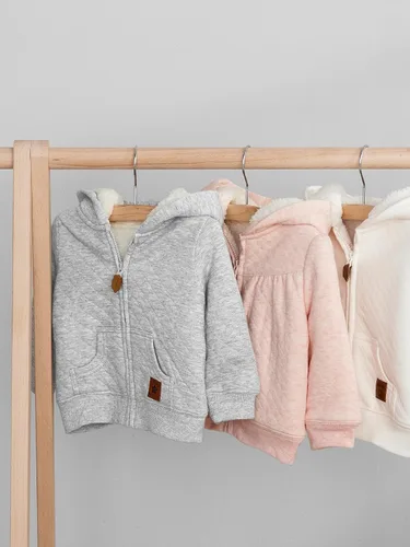 Miniatura 2 de Simple Joys by Carter's Baby Hooded Sweater Jacket with Sherpa Lining