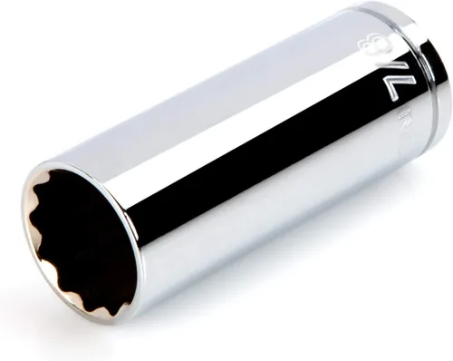 Miniatura 27 de TEKTON Unidad de 1/2 pulgada x enchufe de 12 puntos de profundidad de 1 pulgada SHD23225