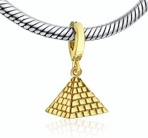 Miniatura 2 de Abalorio de plata de ley 925 que se adapta a pulseras y collares Pandora y más bricolaje