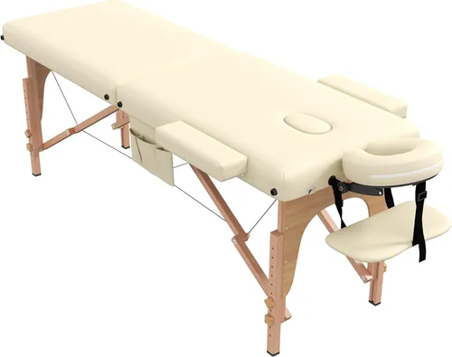 civama Mesa de Masaje Cama de Masaje Portátil, 29 Libras Peso Ligero Plegable Tatuaje Cuidado Facial Spa Cama de Pestañas Marco de Aluminio con