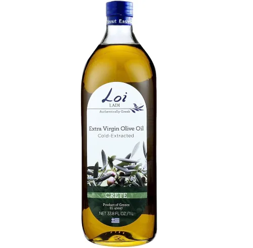 Loi Ladi - Aceite de oliva virgen extra de Creta, Grecia por la chef Maria Loi, auténtico y sin filtrar, 33.8 onzas líquidas