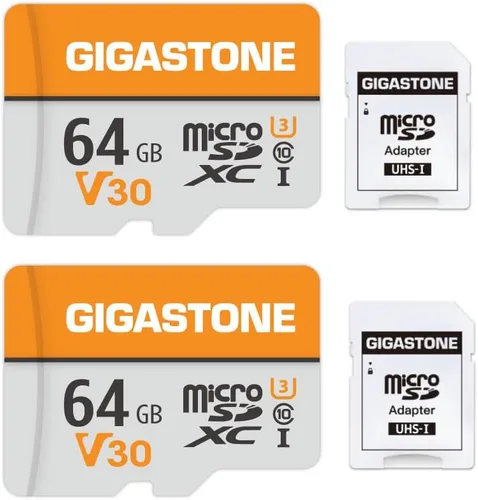 Miniatura 10 de GIGASTONE Tarjeta Micro SD de 1 TB, 2 unidades, grabación de video A1 V30 4K, GoPro, vigilancia, cámara de seguridad, cámara de acción, drone