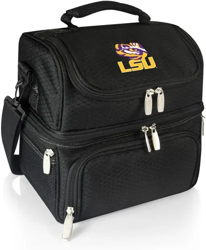 Miniatura 37 de PICNIC TIME NCAA Nebraska Cornhuskers Pranzo - Lonchera aislada con juego de pícnic, bolsa enfriadora para el almuerzo Negro
