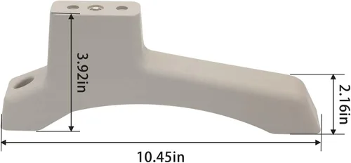 Miniatura 3 de Kit de montaje en el suelo del calentador de pared, patas de base para calentador de propano Comfort Glow Dyna Glo, calentador de montaje en pared..