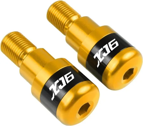 Miniatura 7 de Accesorios de motocicleta extremos manillar Grips Bar End Caps para Yamaha XJ6 Diversion 2009-2016 2010 2011 2012 2013 2014 2015 XJ 6 (color: negro)