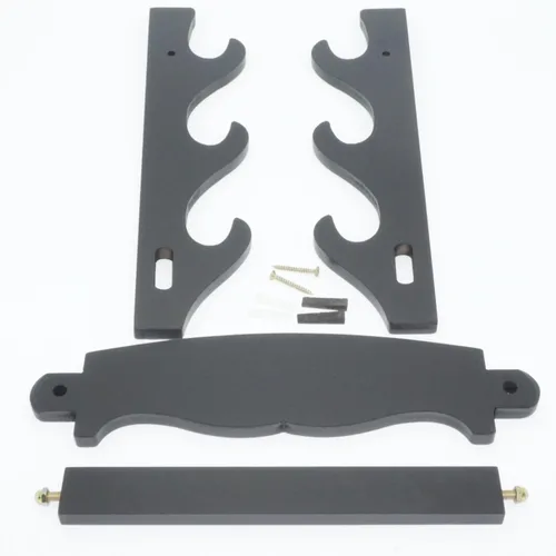 Miniatura 6 de Soporte de pared para espada samurái japonesa, soporte de exhibición para Katana japonesa Wakizashi Tanto 3 capas