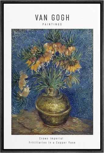 Miniatura 47 de SIGNWIN Lienzo enmarcado para pared, diseño de Vincent Van Gogh, un par de amantes, naturaleza, ilustraciones de área silvestre, bellas artes
