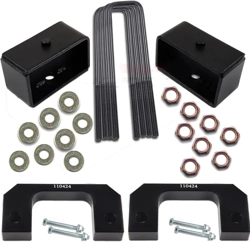 SCTIOO Kit de nivelación de elevación delantera de 2 pulgadas trasero de 1 pulgada para Chevrolet Silverado 1500 2007-2023 Kit de elevación
