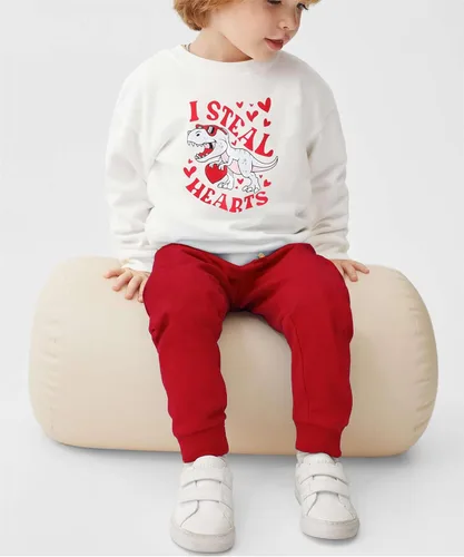 Miniatura 2 de Cevoerf Conjunto de sudadera y pantalones de Navidad para bebé niño con texto en inglés "Who Steal Your Christmas
