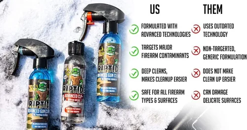 Miniatura 3 de Riptide Armory Advanced Gun Cleaner & CLP+ Graphene 2 Step Kit - Clean, Lube, Protect Long-Lasting Formula - Nano Coat Technology - Veteran Founded