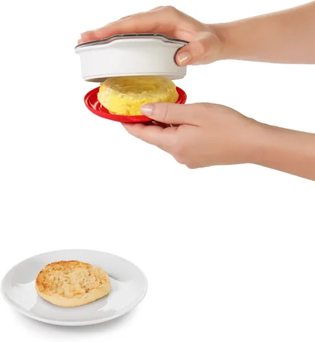 Miniatura 2 de OXO Good Grips Cocedor de huevos para microondas, blanco