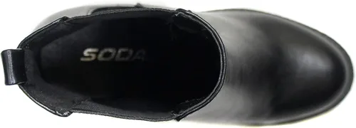 Miniatura 5 de Soda Glove - Botines con suela con ranuras, elástico lateral y tacón grueso